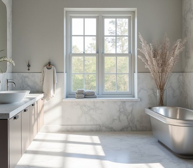7 Stunning Light Grey Paint Ideas for Bathroom Decor