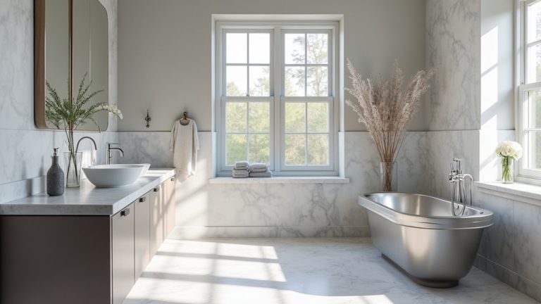 7 Stunning Light Grey Paint Ideas for Bathroom Decor