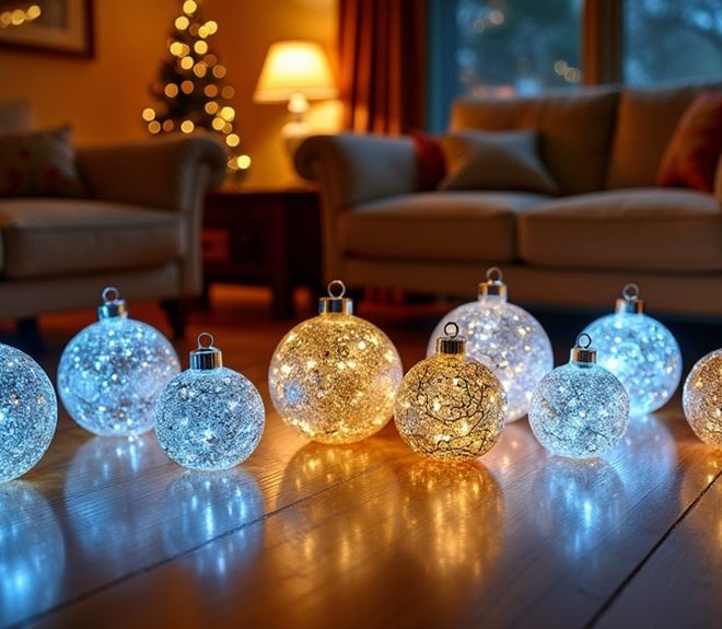 10 Stunning Light-Up Ornaments for Your Living Room