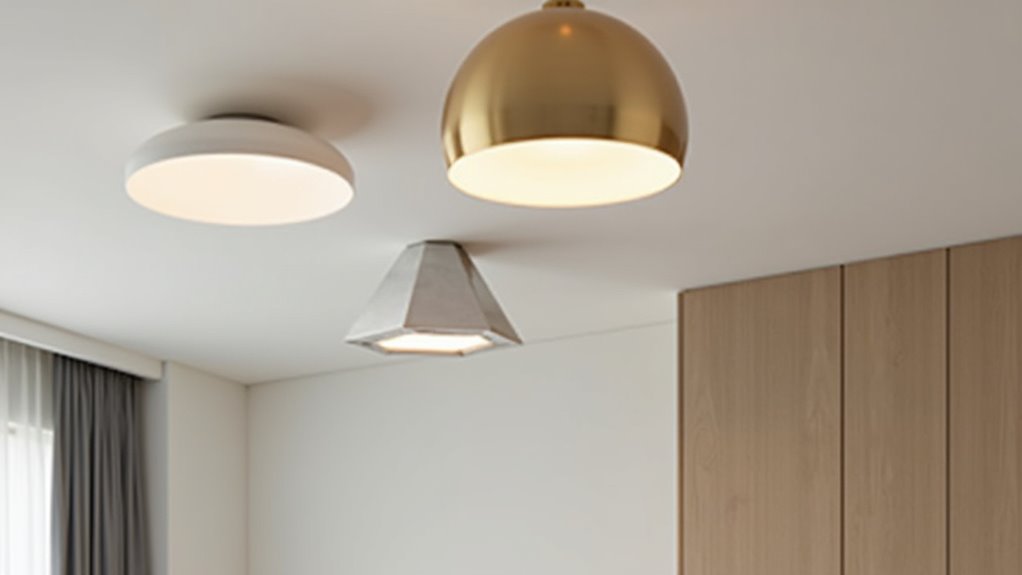 minimalist living room lighting