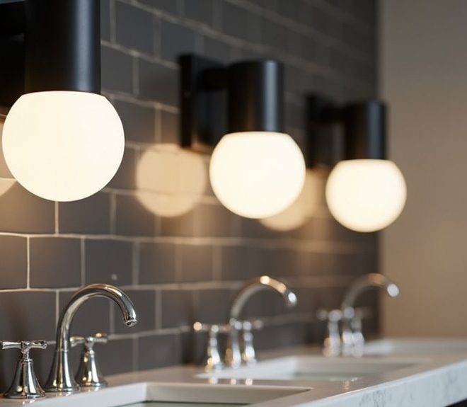 Top 3 Black 4 Light Bathroom Fixtures for a Modern Style