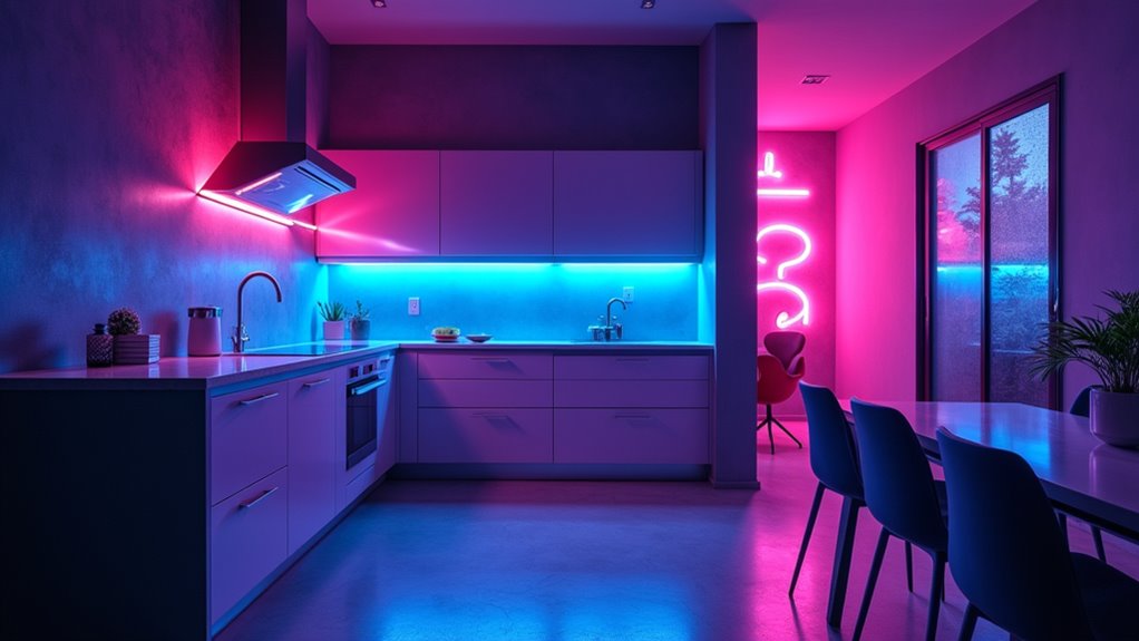 modern black light kitchens