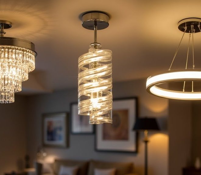 Top 3 Modern Ceiling Light Fixtures for Your Living Room