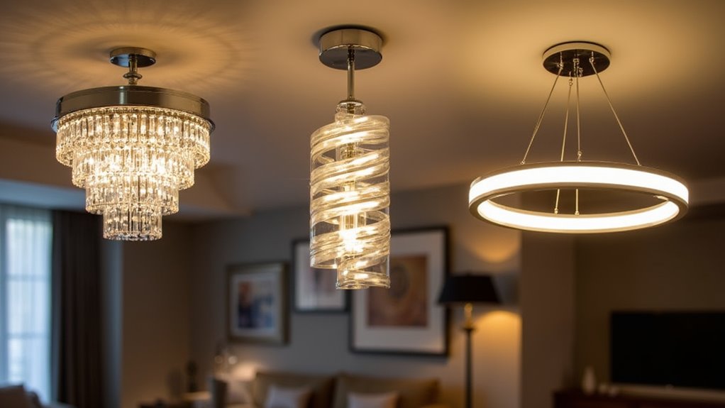 modern living room lighting