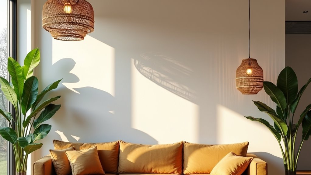 natural warmth through fixtures