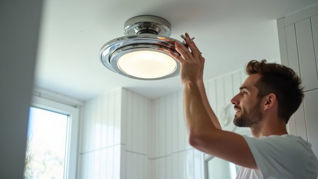 regular fan light maintenance