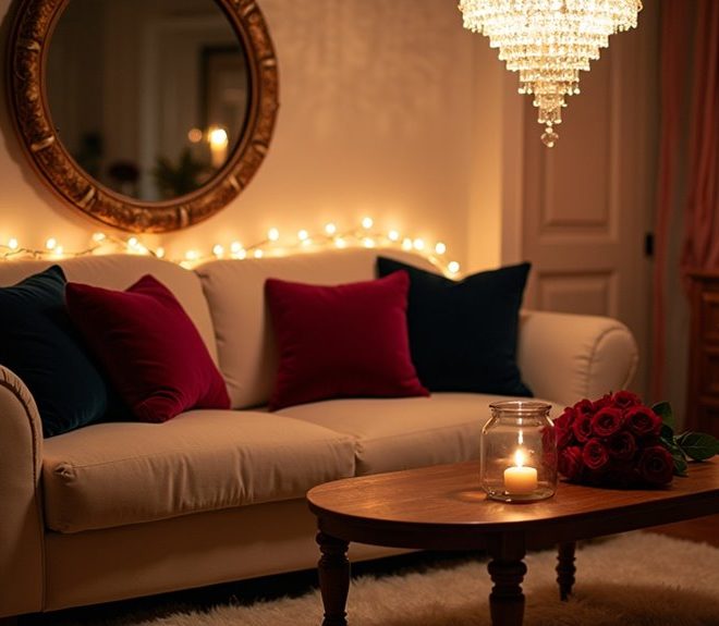 How to Light up the Living Room With You for Romantic Decor
