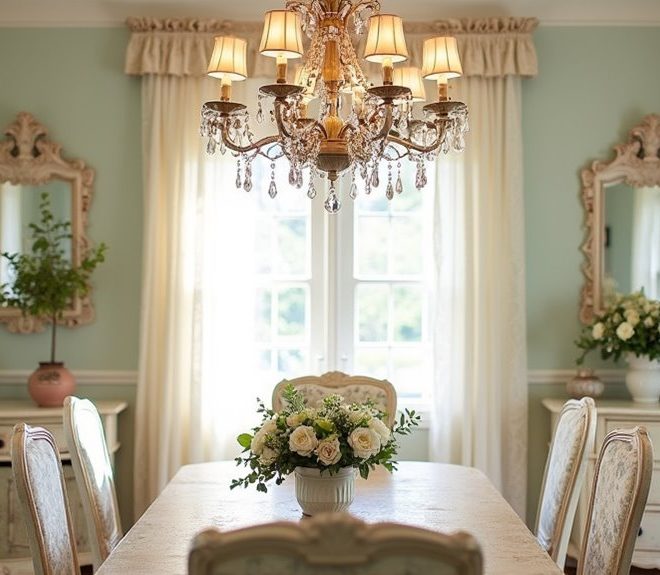 5 Stunning Shabby Chic Dining Room Light Fixtures to Transform Your Space
