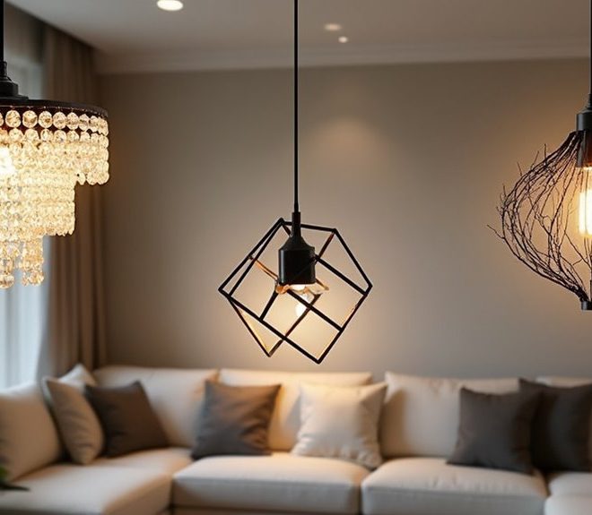 3 Stunning Hanging Light Designs for Your Living Room