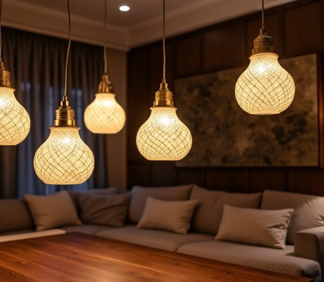 5 Stunning Hanging Pendant Lights for Your Living Room