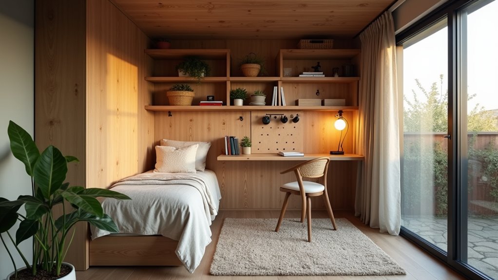 vertical storage maximizes space